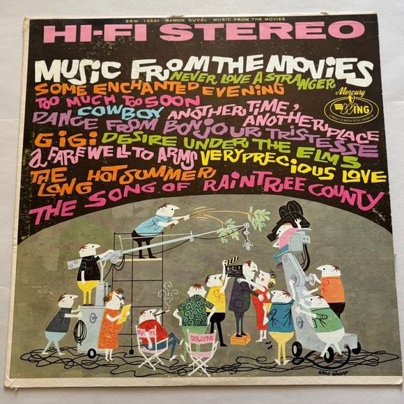 Other - RARE VINTAGE 1-75 MUSIC FOM THE MOVIES SRW-12501